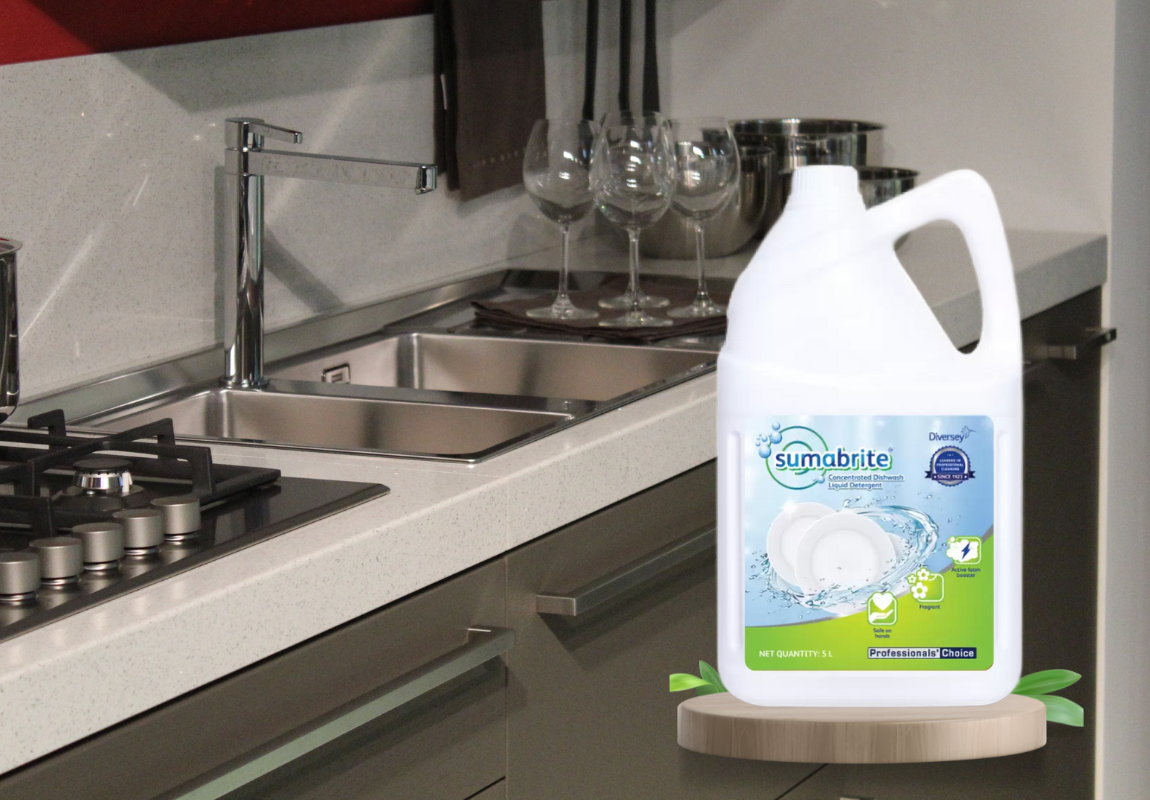Crew Sumabrite Concentrated Dishwash Liquid Detergent 5L